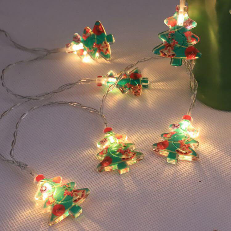 BowLift | Christmas Santa Claus Decorative LED Battery String Lights