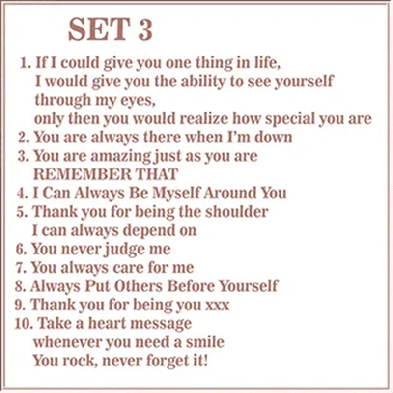 BowLift | "Reasons why you are my friend" Friendship gift