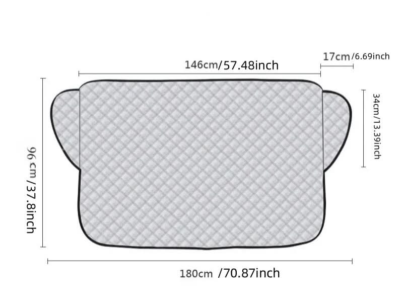 BowLift | Compact windshield protection for sedans, SUVs & vans