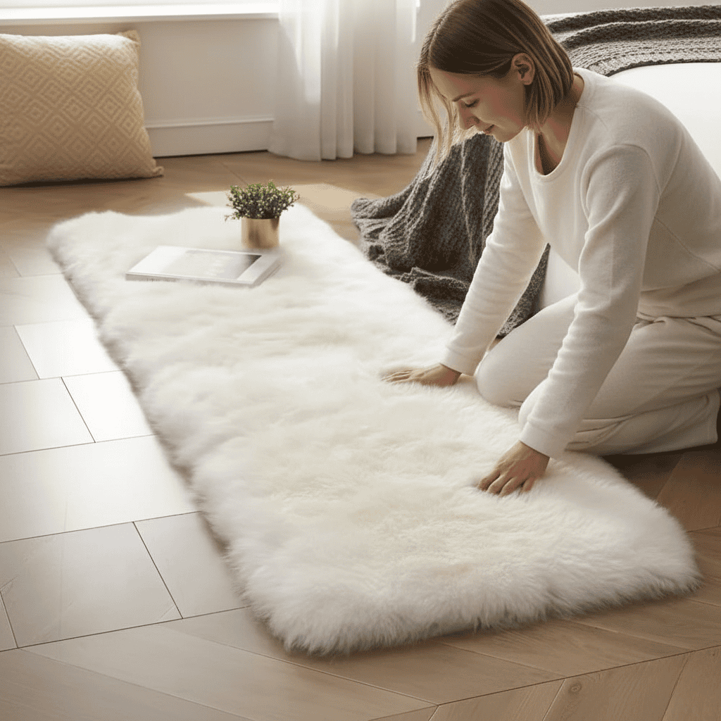 BowLift | Fluffy velvet sofa cover with noble aesthetics