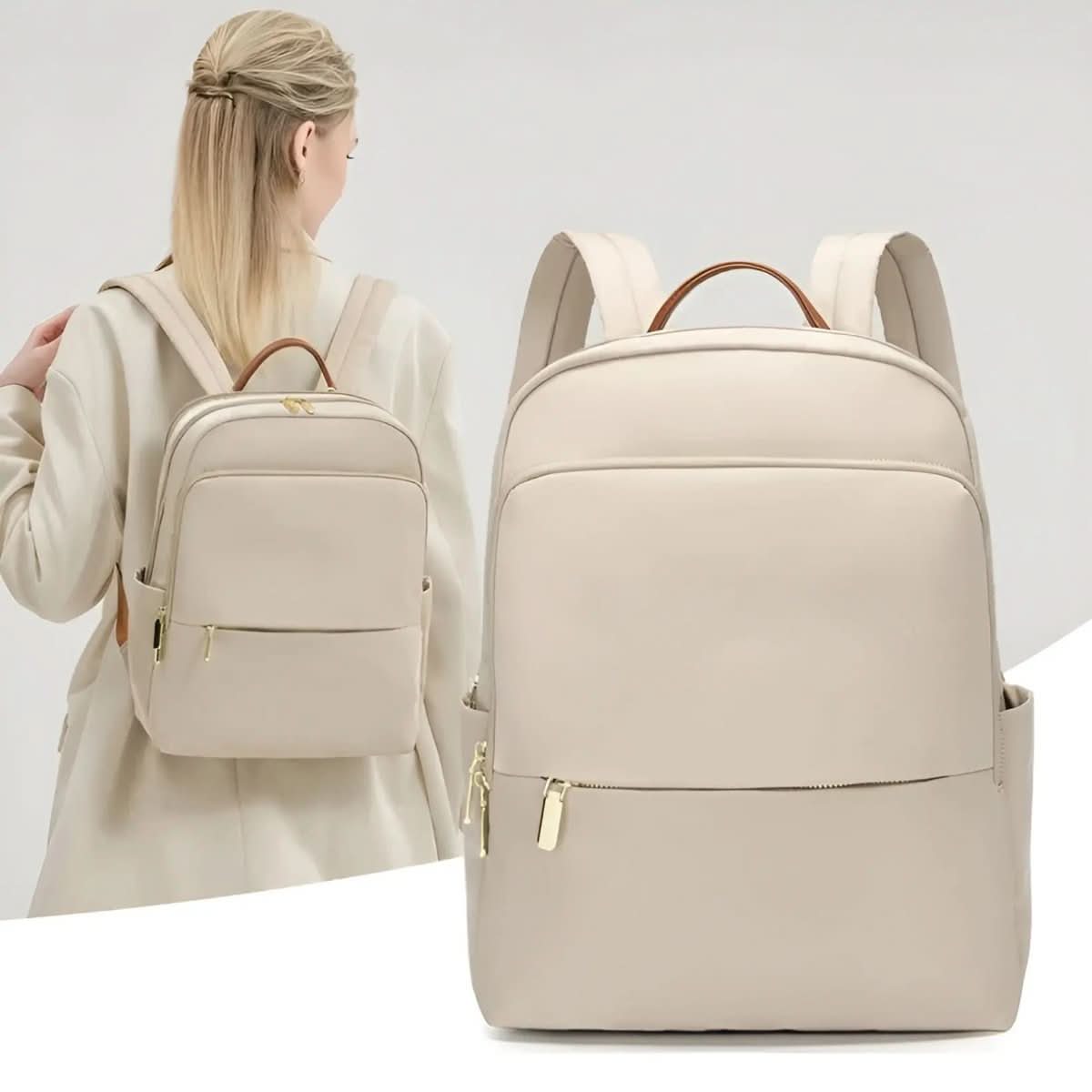 BowLift | Stylish women's backpack with laptop compartment & waterproof design