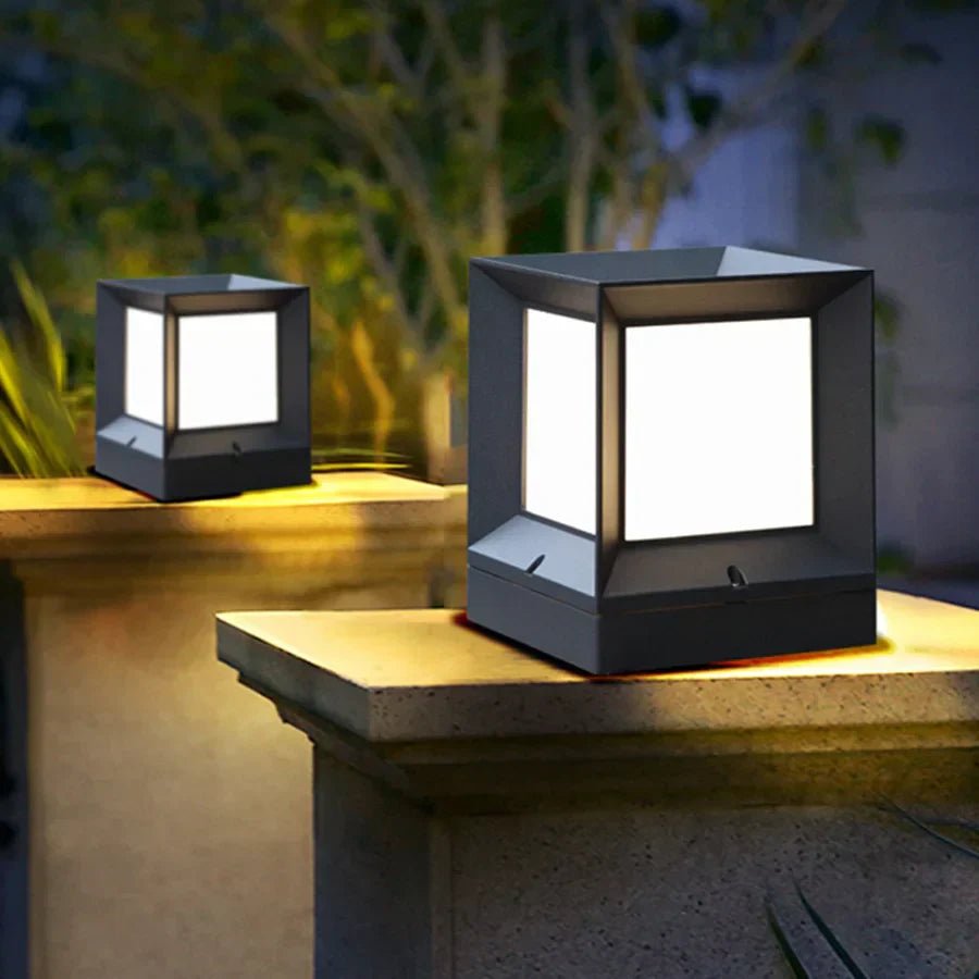 BowLift | Modern LED outdoor floor lamp for driveways, gates, and garden paths
