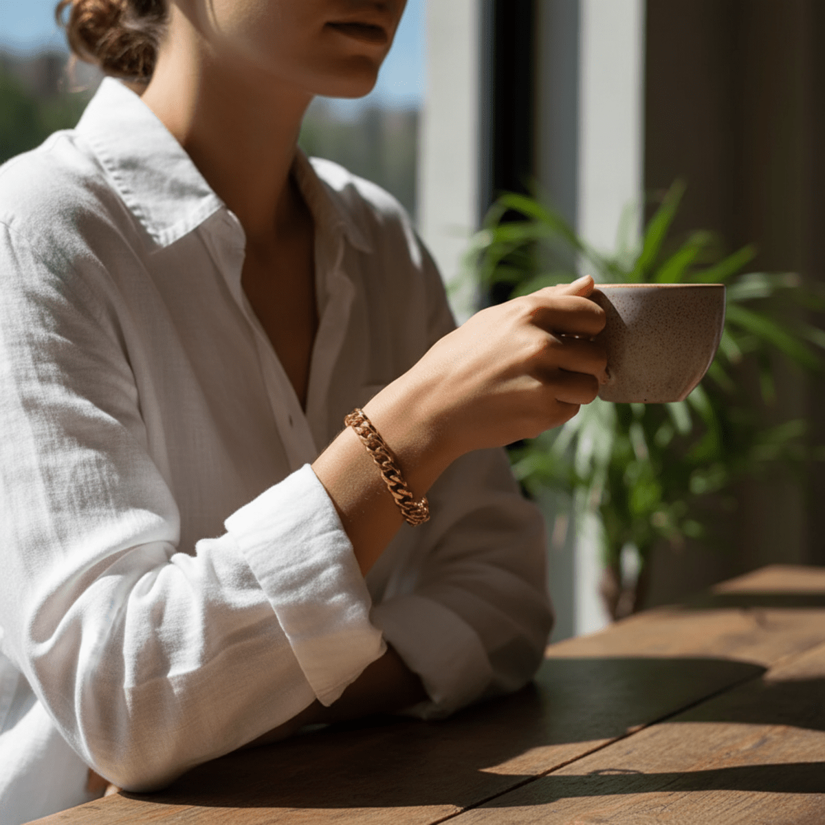 BowLift | Armored Chain Stainless Steel Bracelet with Adjustable Design