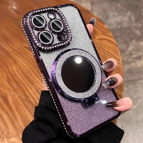 BowLift | Phone Case with Mirror Magnetic Stand Glitter