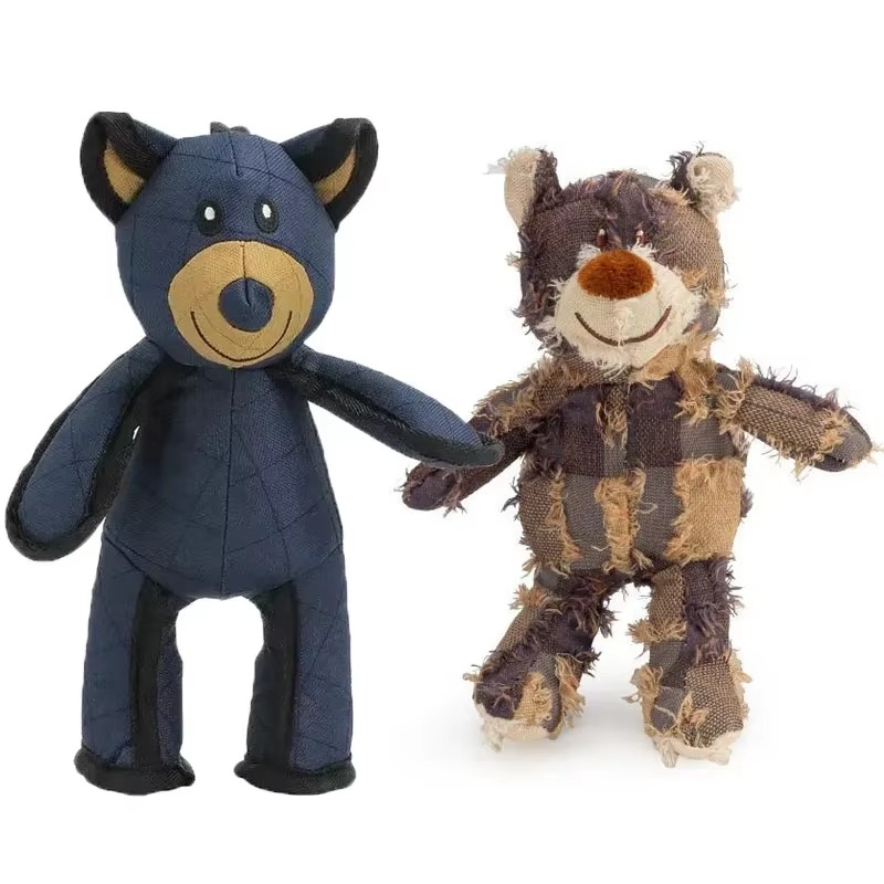 BowLift | Indestructible Oxford Bear Chew Toy for All Dog Sizes