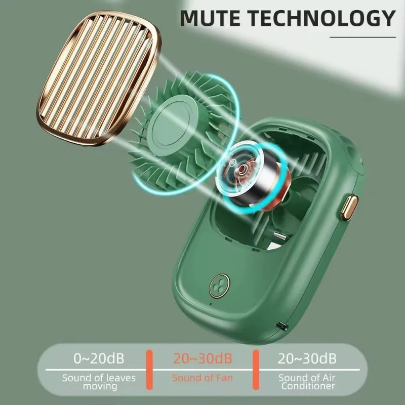 BowLift | CoolBreeze AeroLynx | Mini Fan | 3-in-1 Portable | Rechargeable & Compact
