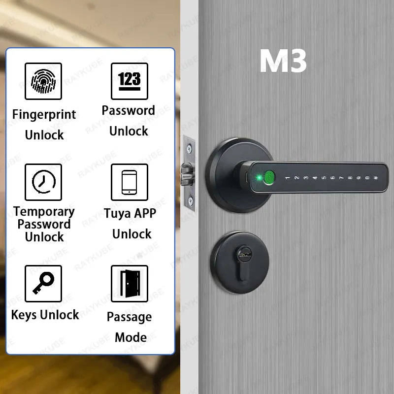BowLift | 4 in 1 Smart Digital Fingerprint Lock