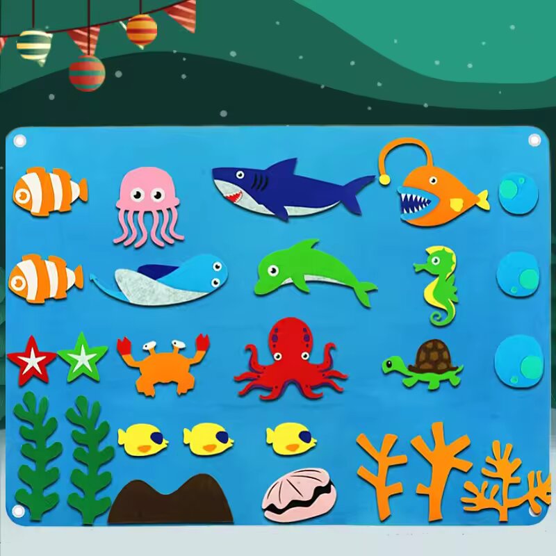 BowLift | Farm Adventure Felt Puzzle