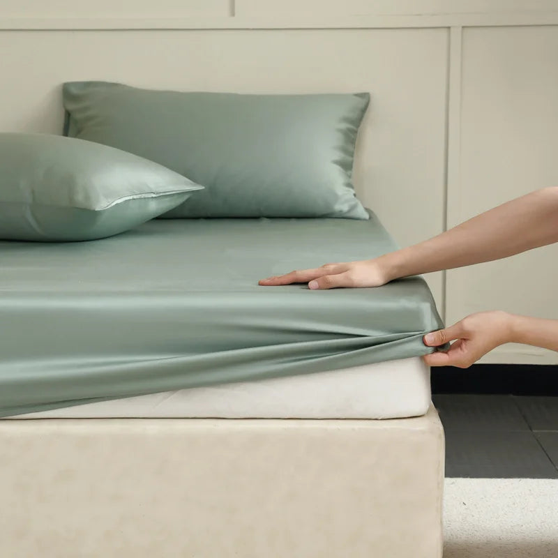 BowLift | SilkDreams Mulberry Silk Bed Sheet | Breathable | Hypoallergenic | Luxury Bedding for Your Home