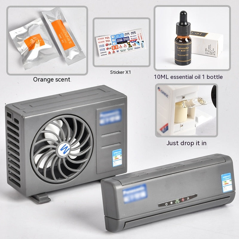 BowLift | Mini Solar AC Car Aromatherapy Decor