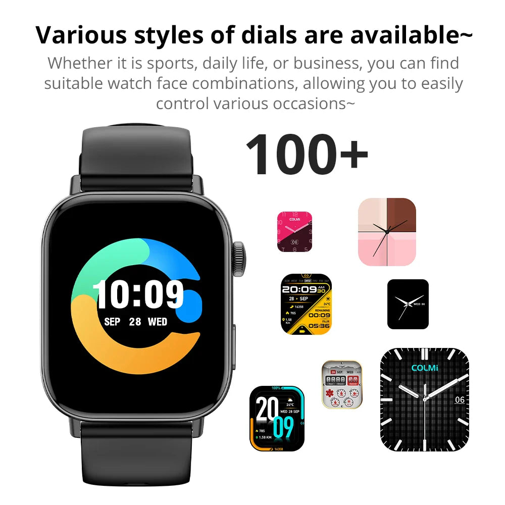 BowLift | 2 In 1 Fitness Tracker Voice Calling Smart Watch