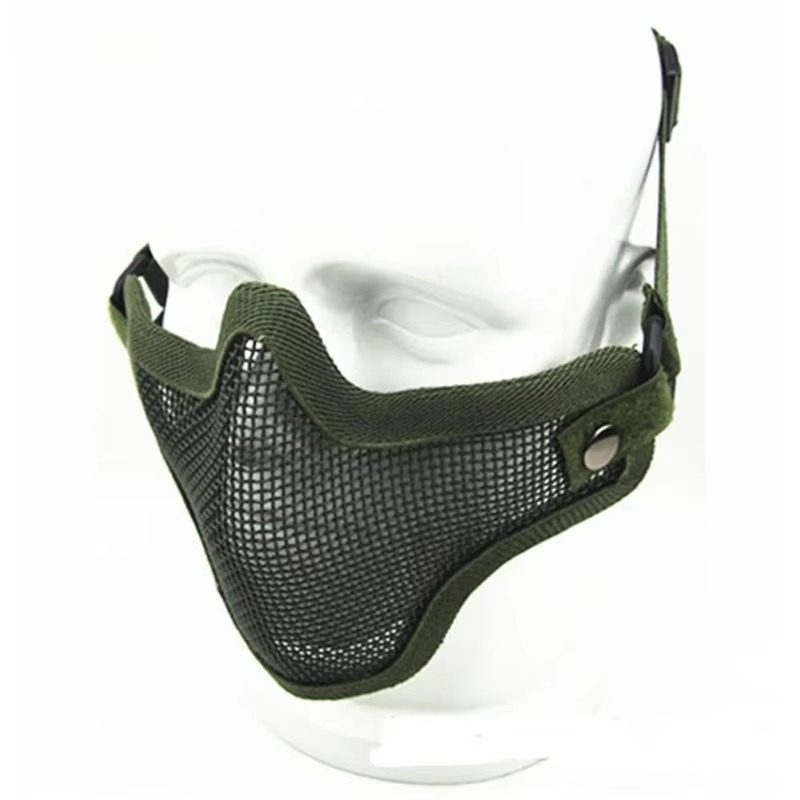 BowLift | Camouflage Tactical Airsoft Steel Mesh Half Face Mask