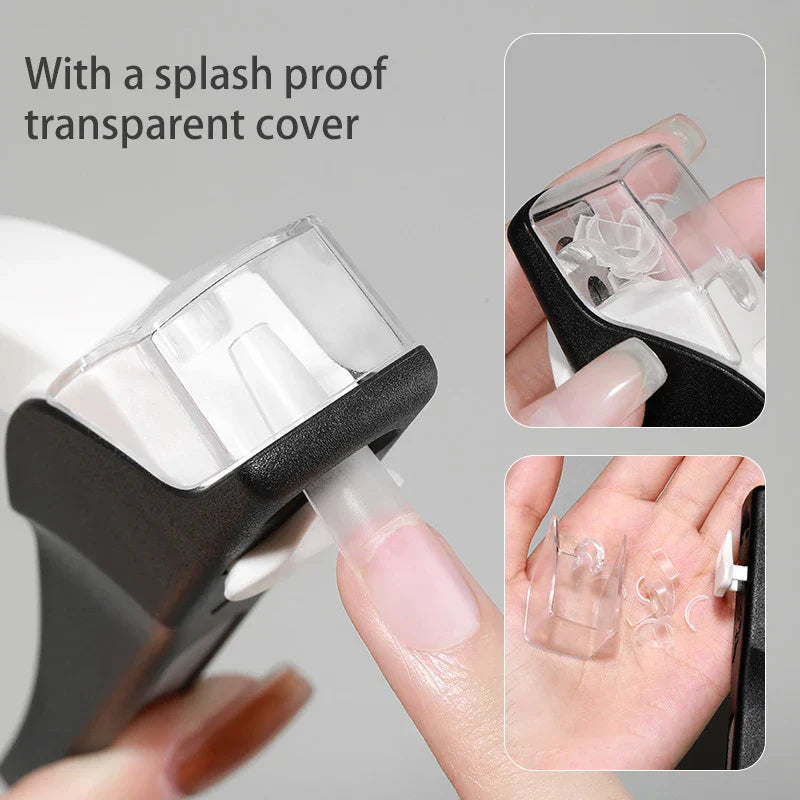 BowLift | Splash-Proof Transparent Easy-Clean Nail Cutter