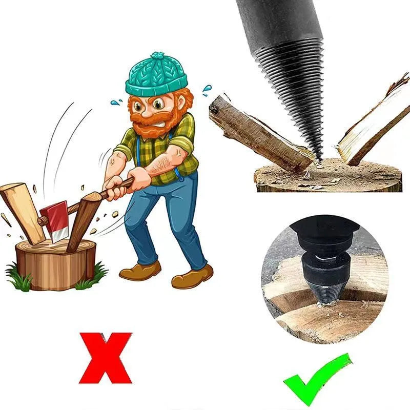 BowLift | Wood Splitter Drill Bit