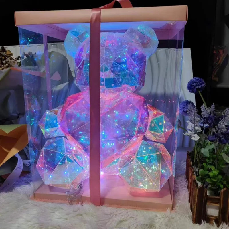 BowLift | Colorful Glowing Teddy Bear