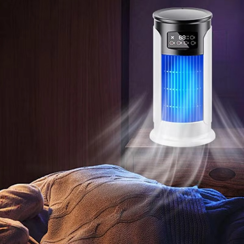 BowLift | Portable Air Conditioner Fan with Timer and 10 oz Water Tank for Quiet Room Cooling