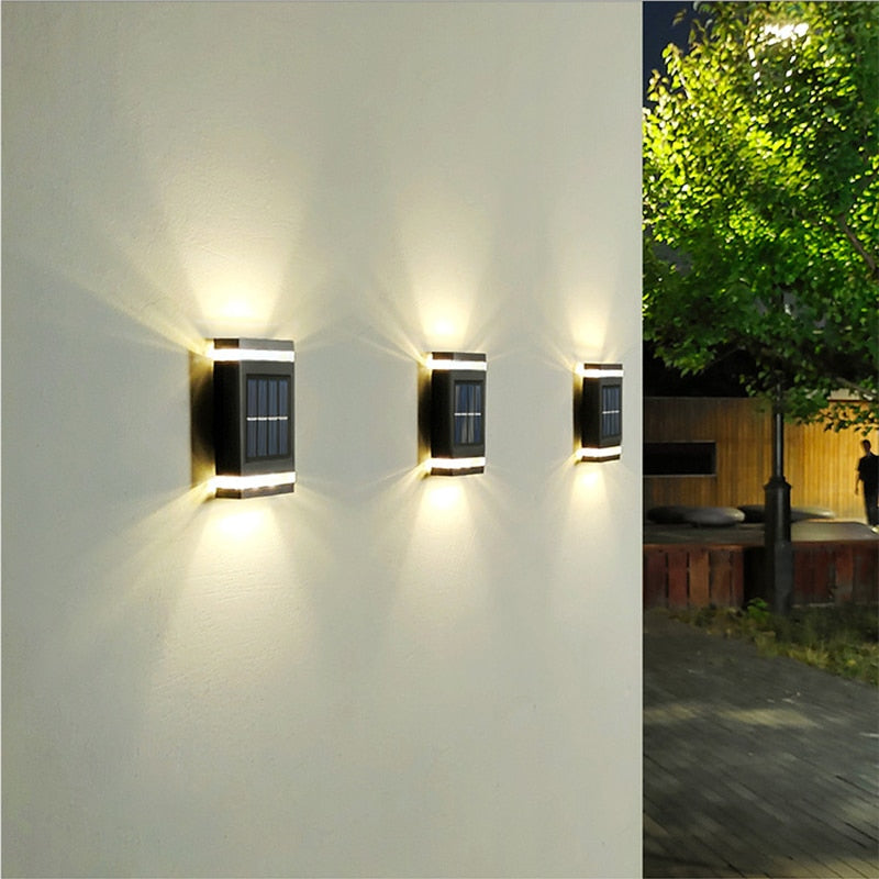 BowLift | BloomRay – Solar Wall Lamp for Beautiful Garden Illumination