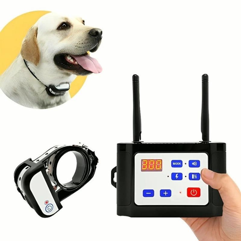 BowLift | SafeZone Wireless Dog Fence & Training Collar – Rechargeable, Waterproof & Pet-Friendly Correction Modes