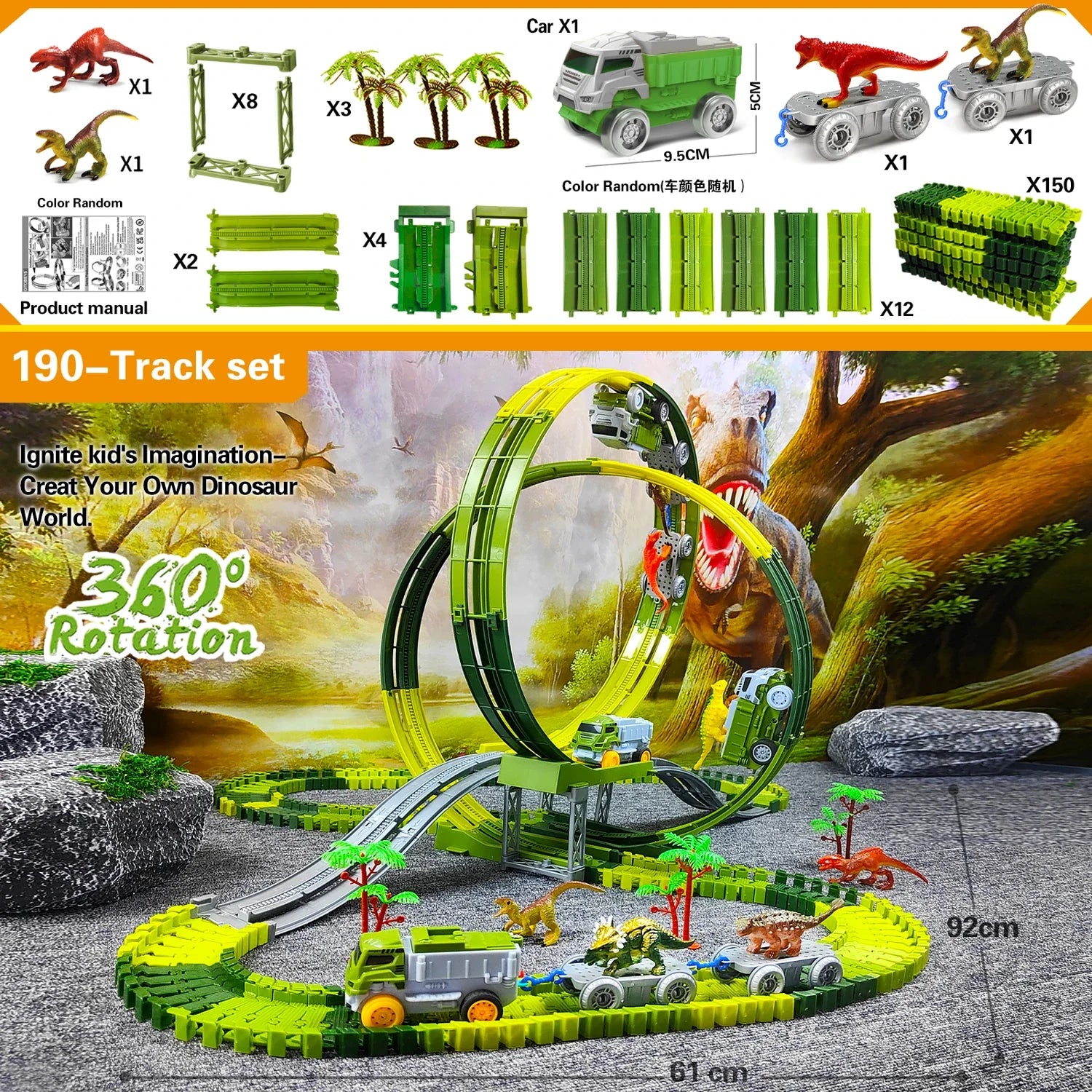 BowLift | Climb Adventure Track Toy Set