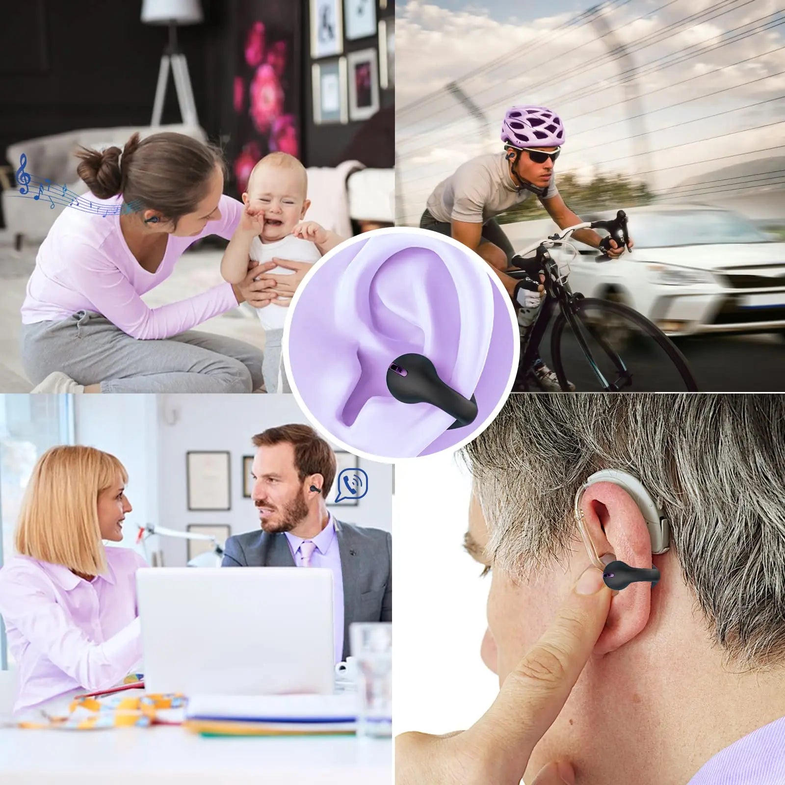 BowLift | Bone Conduction Ear Clip Headphones