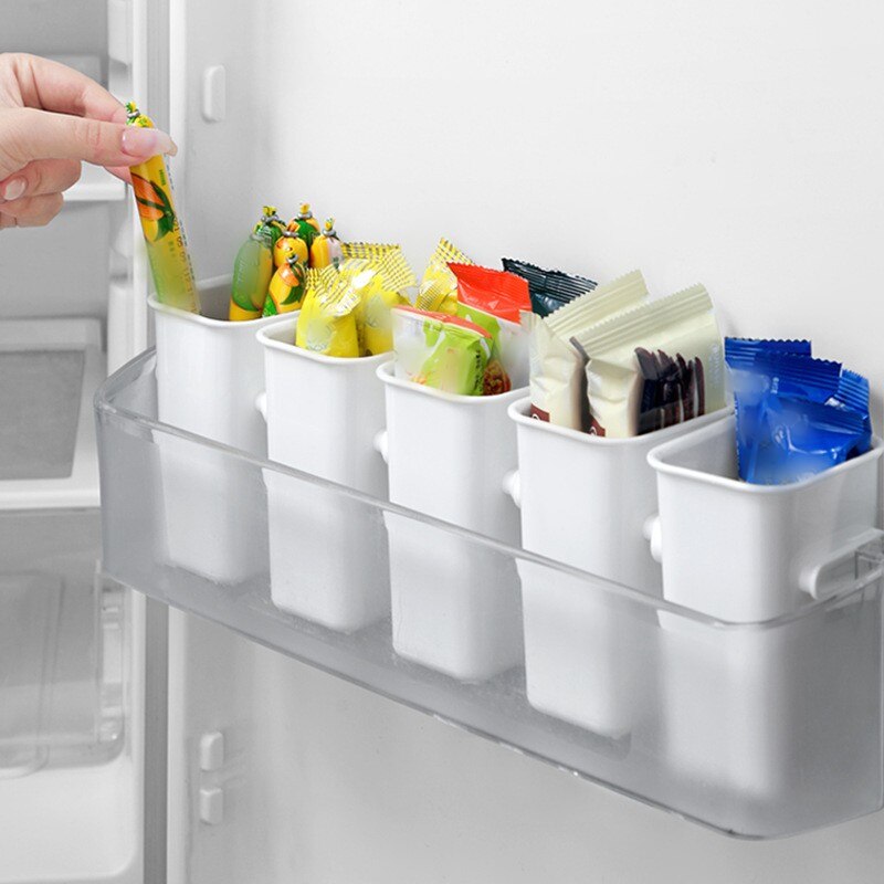 BowLift | Side Door Refrigerator Organizer Food Storage Box