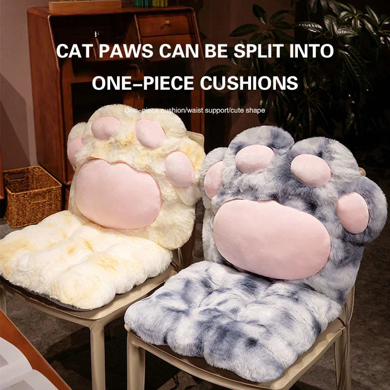 BowLift | Cozy Cat Paw Plush Seat Pillow