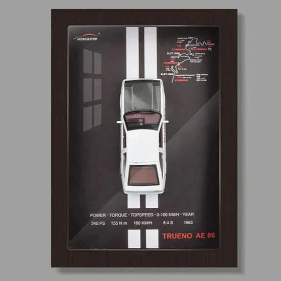 BowLift | Framed 3D Car Model Decorative Artwork