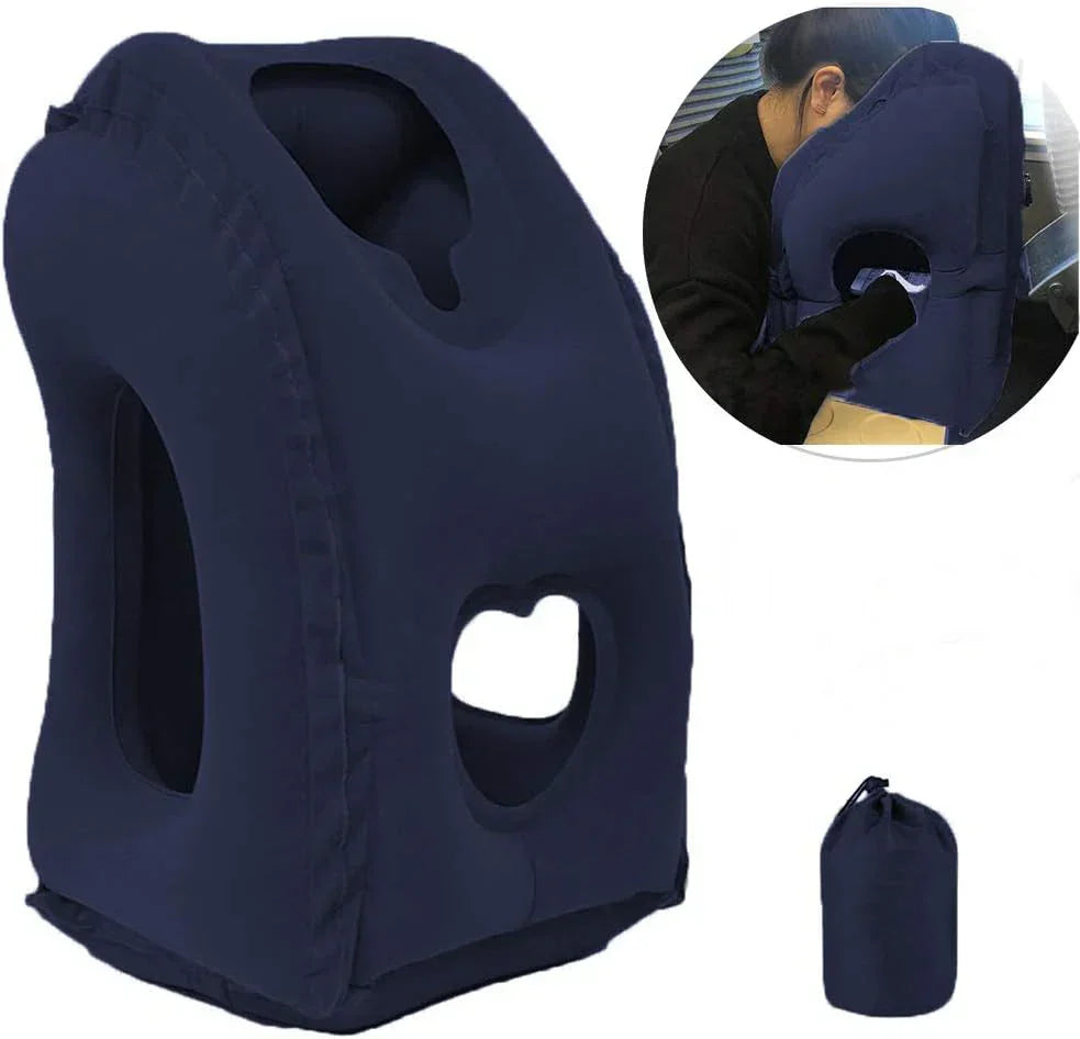 BowLift | ComfortRest Travel Pillow | Ergonomic Travel Pillow for Neck & Head | Compact and Lightweight