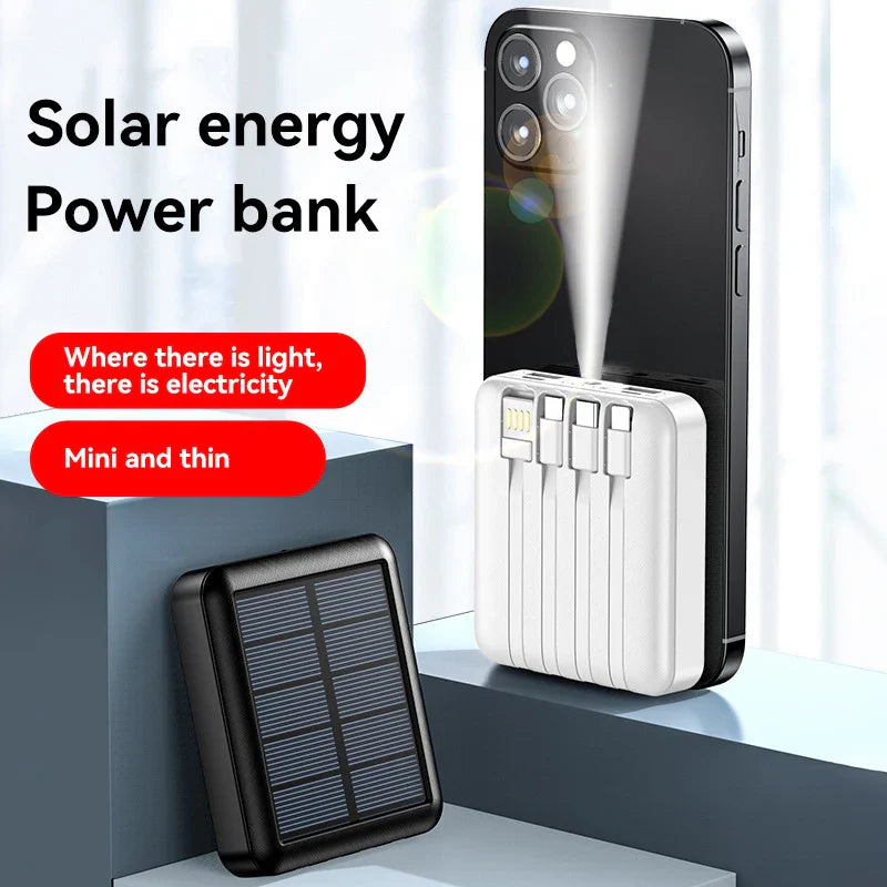 BowLift | 4 in 1 Solar Charging Power Bank