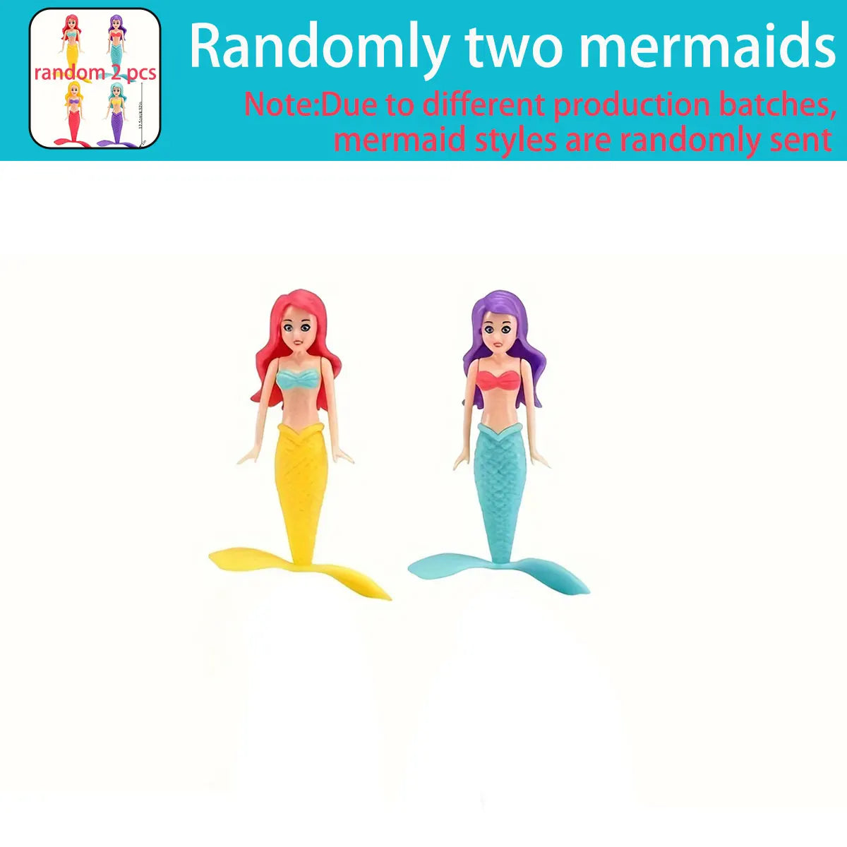 BowLift | Aqua Mermaid Spin Float Toy