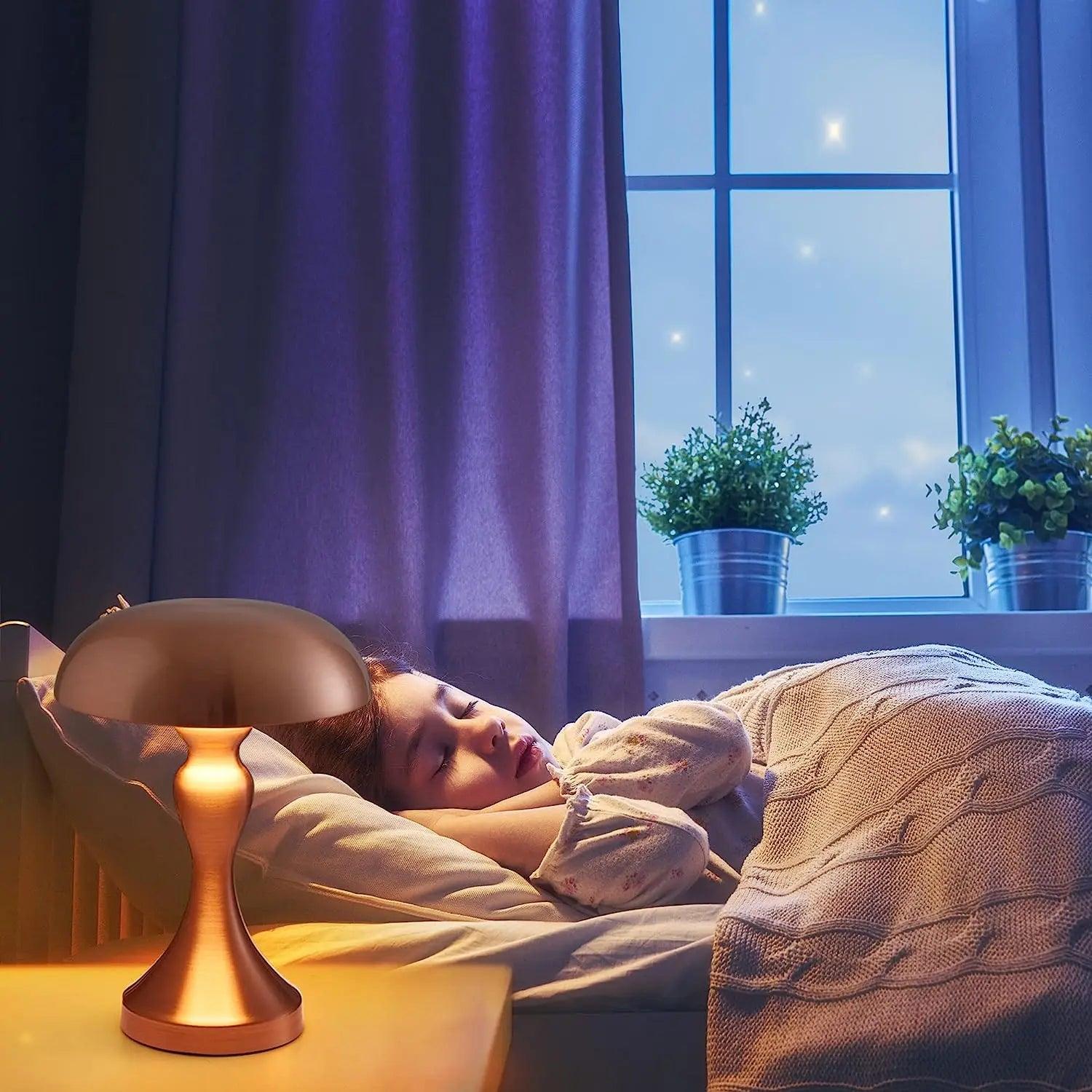 BowLift | ShineAura - Sophisticated Metal Table Light