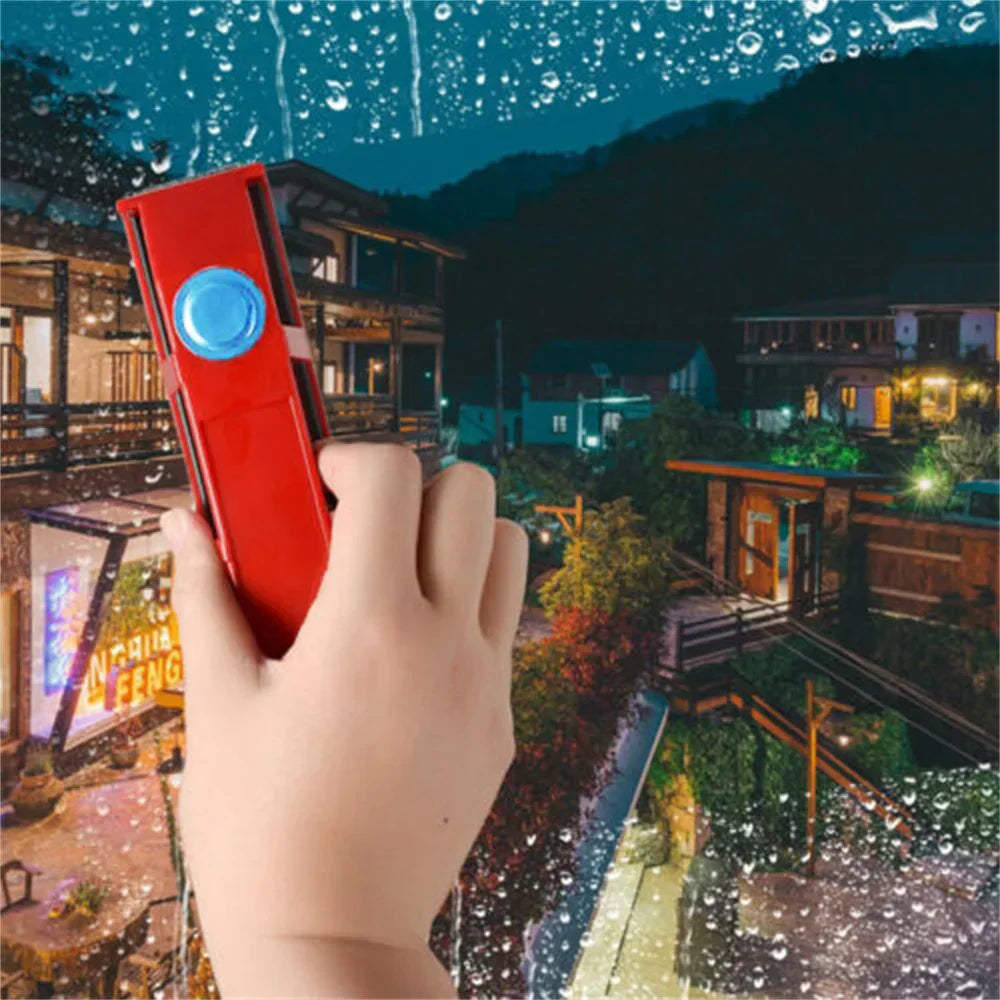 BowLift | ClearGlide Magnetic Window Cleaner | Double-Sided Cleaning | With Microfiber Pads | For Streak-Free Windows