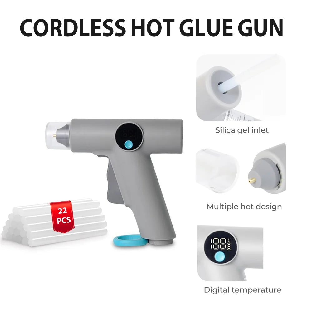 BowLift | Cordless Hot Glue Gun With LED
