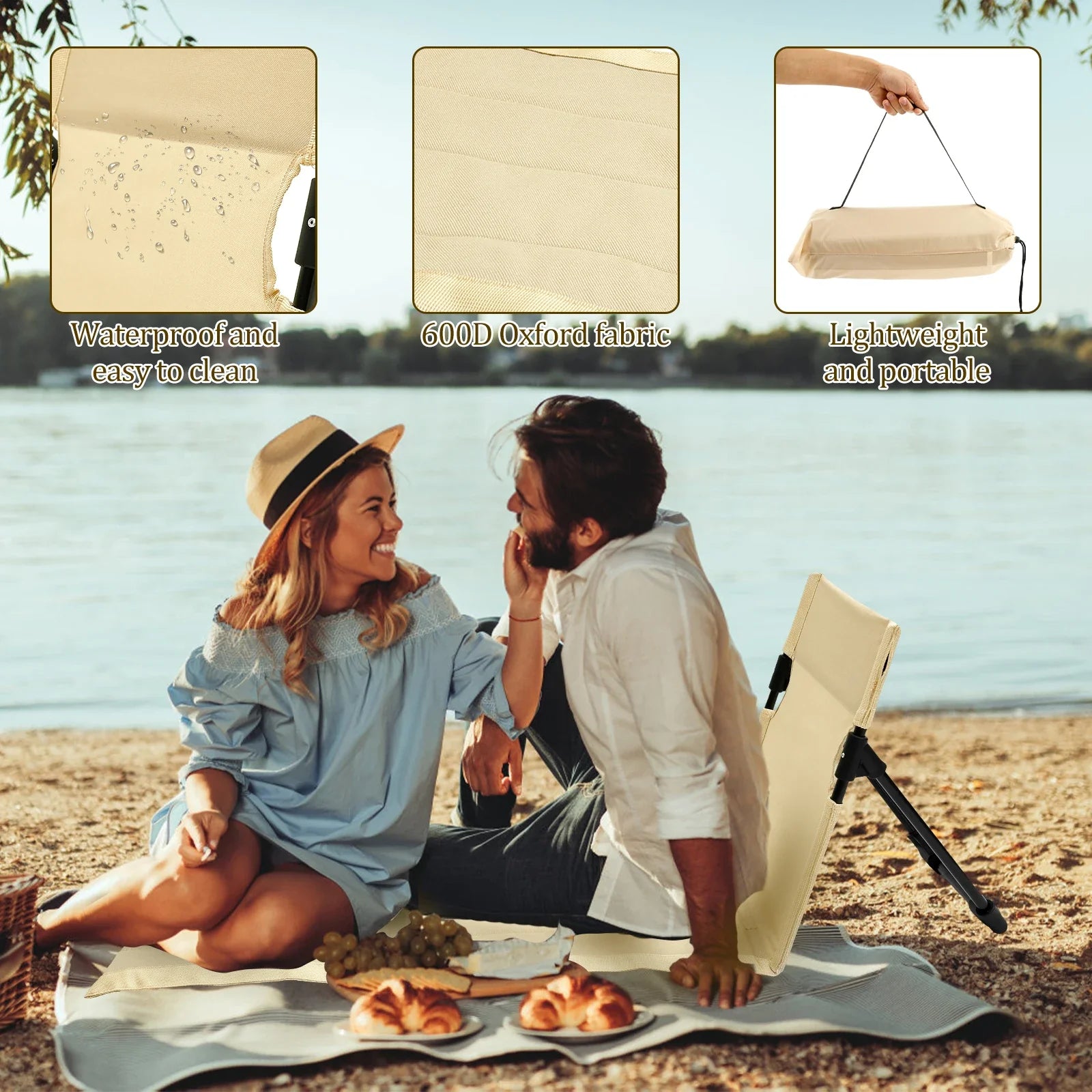 BowLift | Camping Lazy Backrest Cushion