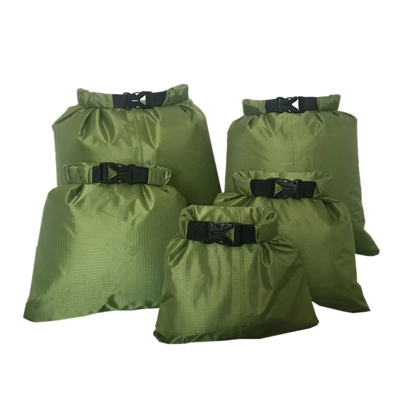 BowLift | HydroSak Dry Bag Set | Waterproof & Ultralight | 5 Sizes | For Sports & Outdoor