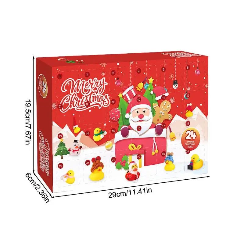 BowLift | DuckMagic – Adventskalender 2025 met 24 Rubber Eenden – Kersteditie