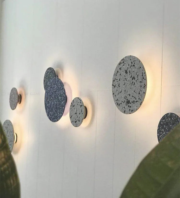 BowLift | ConcreteAura - Modern Concrete Wall Light
