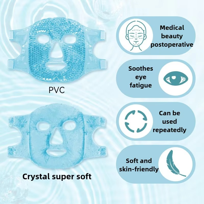 BowLift | Cold and Hot Therapy Full Face Gel Bead Mask with Eye Compress