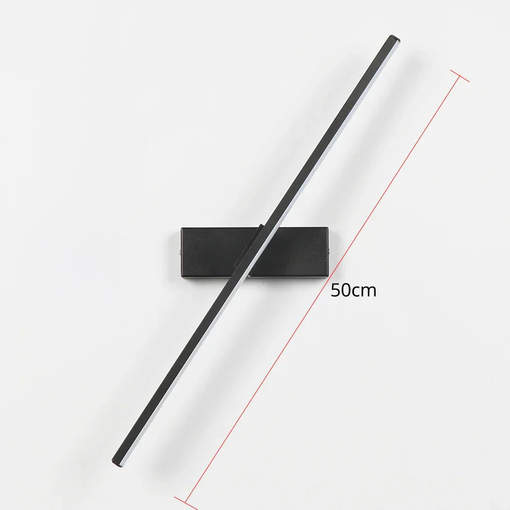 BowLift | Modern rotating bedroom bedside wall lamp - Adjustable LED wall lamp socket