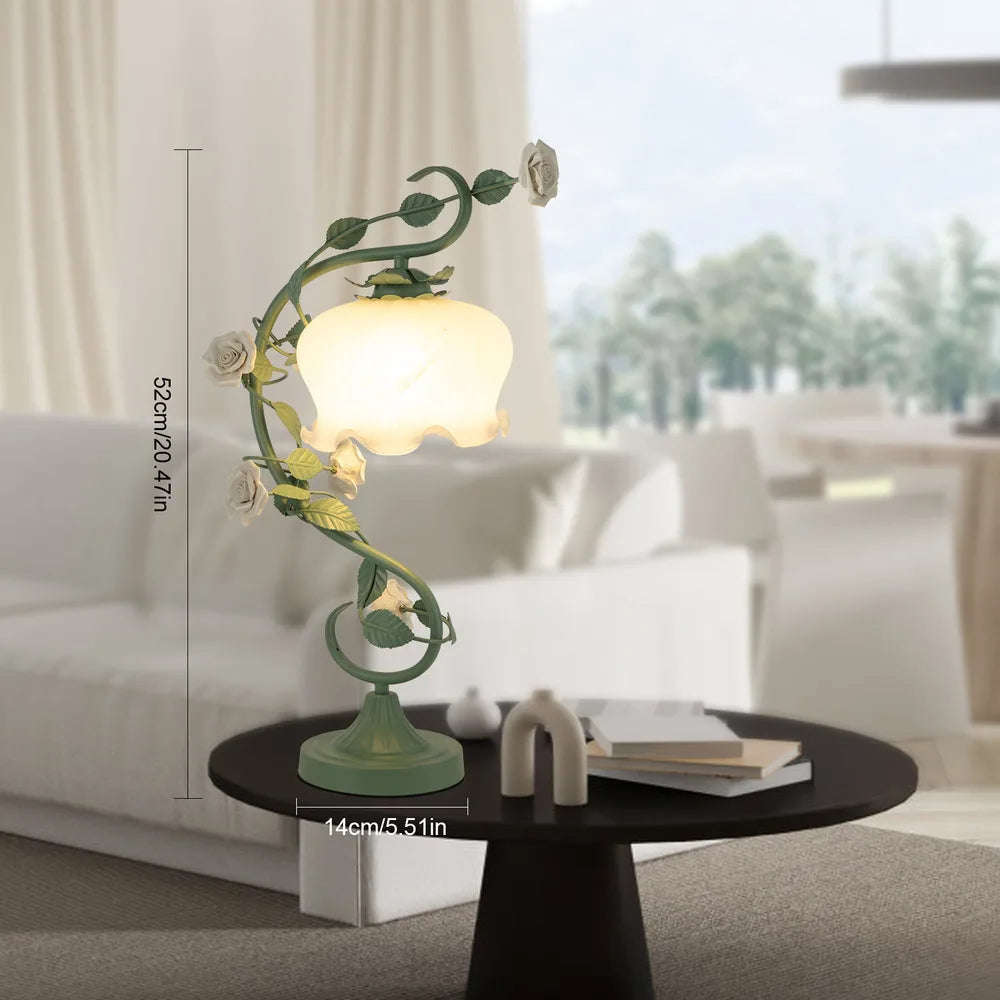 BowLift | Artistic Nature-Themed Flower Desk Lamp
