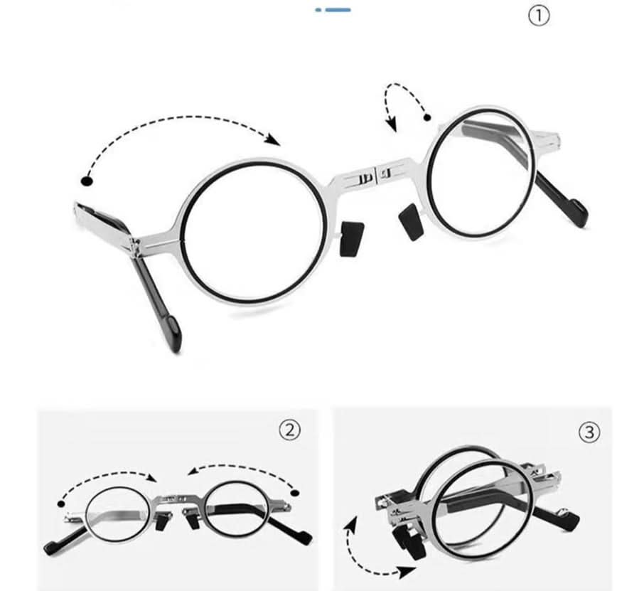 BowLift | Foldable reading glasses with blue light filter & compact case