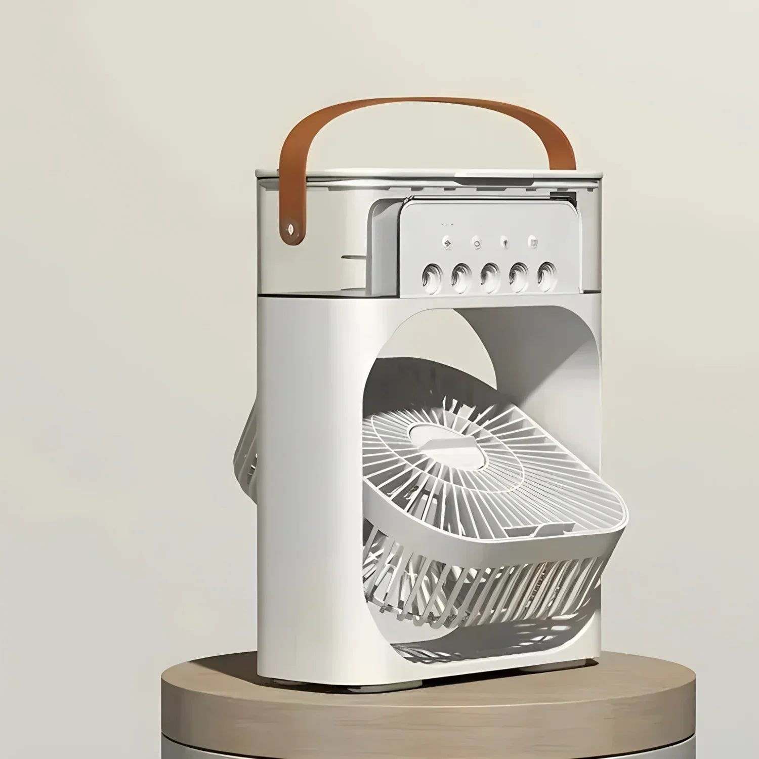 BowLift | 3-in-1 Cooling Device, Air Conditioner, Humidifier and LED in Modern Form
