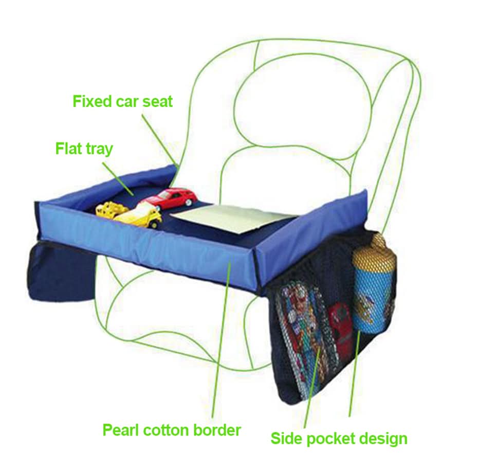 BowLift | children's travel tray for snacks and games - ideal for travelling