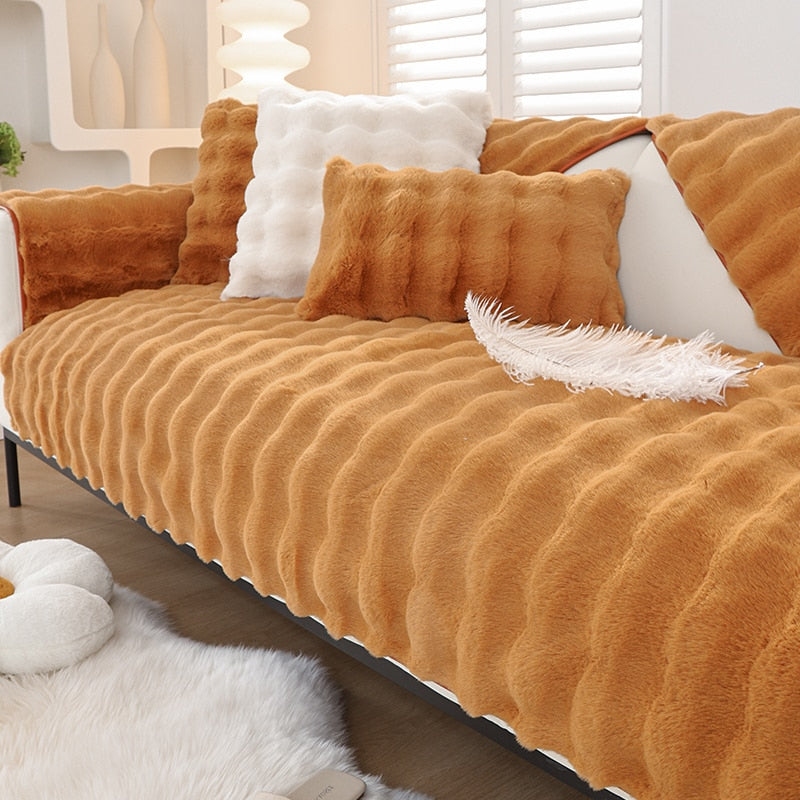 BowLift | Snuggly Comfy Plush Sofa Cover