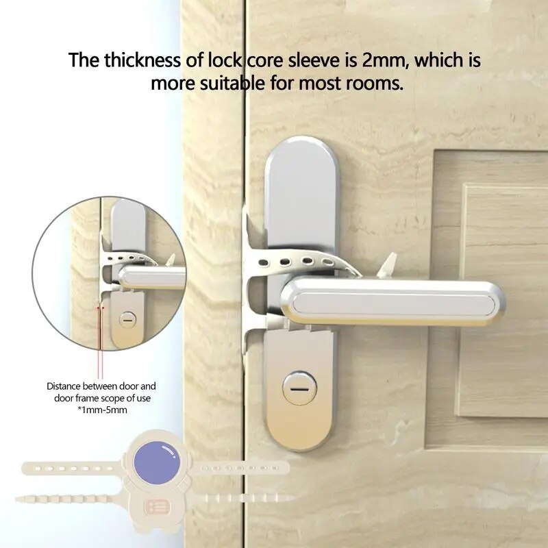 BowLift | Silent Shield Noise Reduction Door Lock Cover