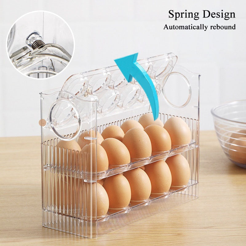 BowLift | Automatic Flip Egg Storage Rack