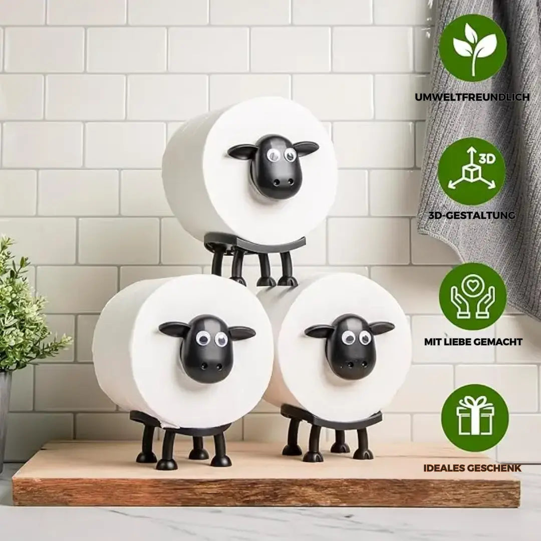 BowLift | Sheep toilet paper holder – Practical & charming for the bathroom
