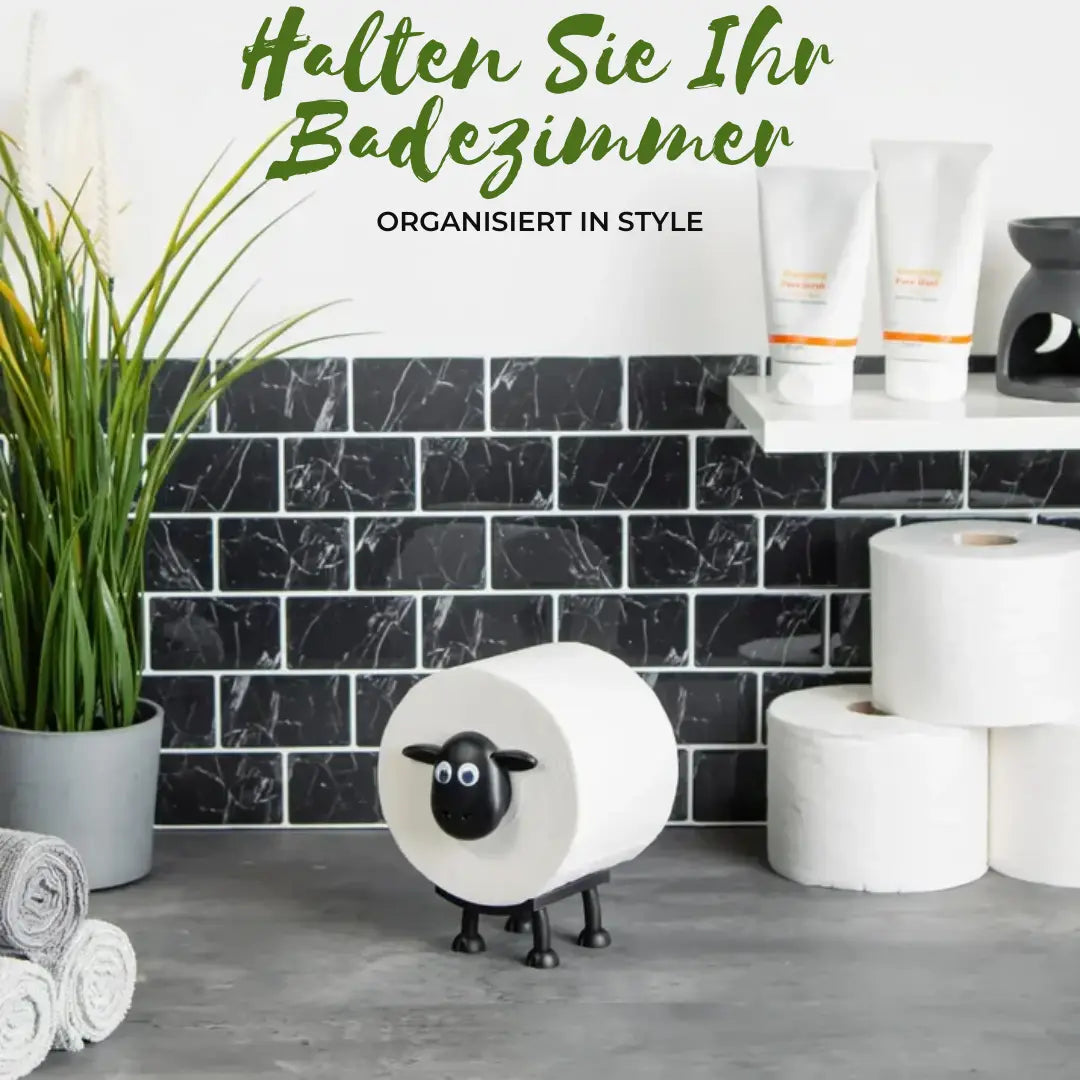 BowLift | Sheep toilet paper holder – Practical & charming for the bathroom