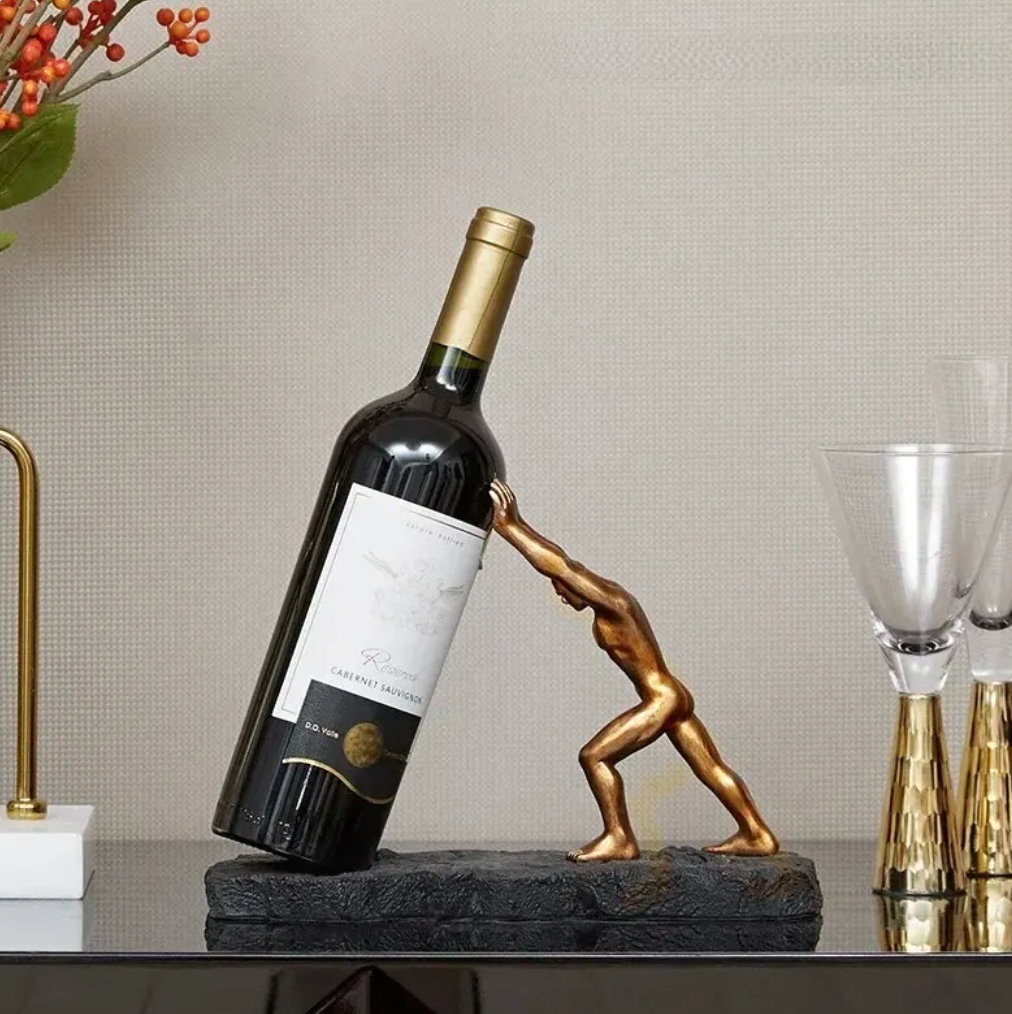 BowLift | Wine Bottle Holder - VinoLux - Premium Design - Luxurious Eye-Catcher
