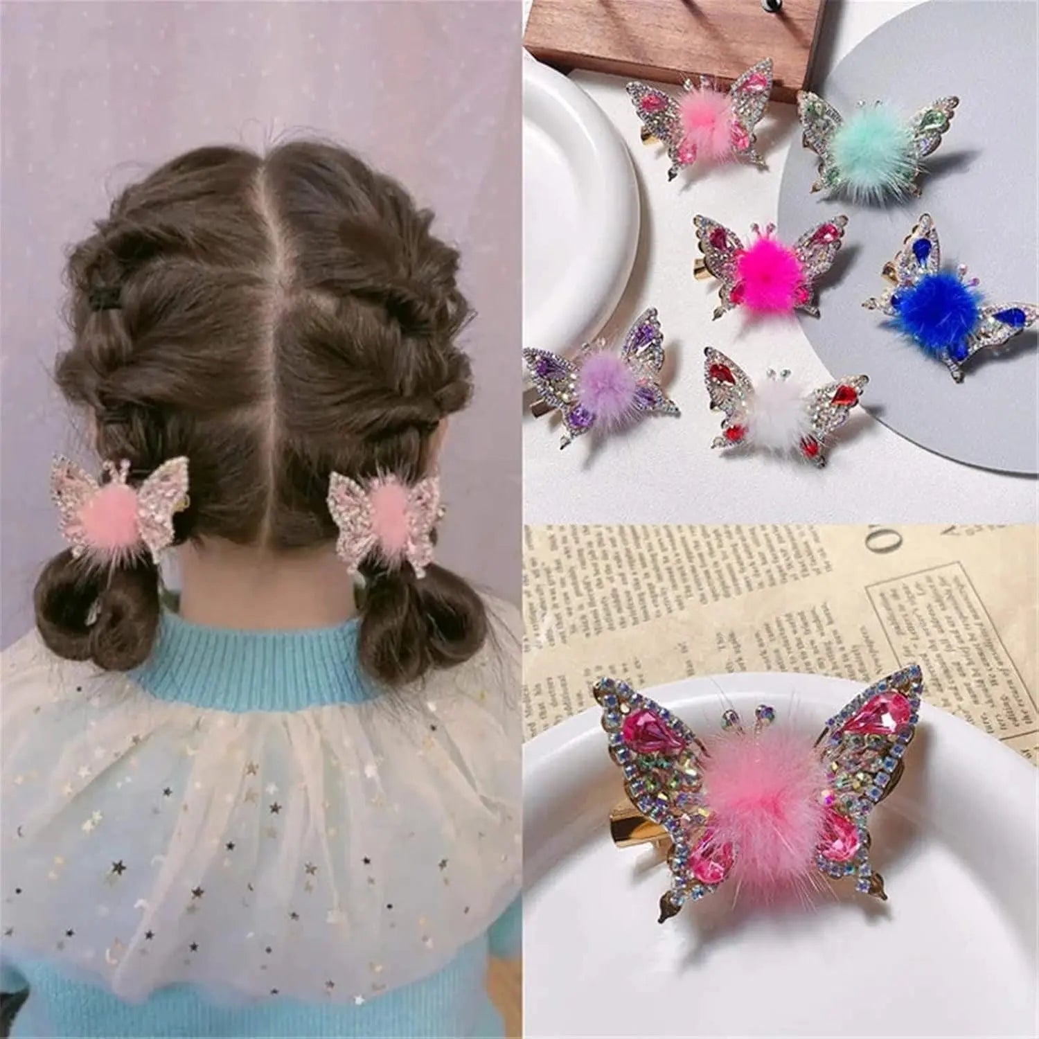 BowLift | Butterfly Hair Clips – Move with you like real wings